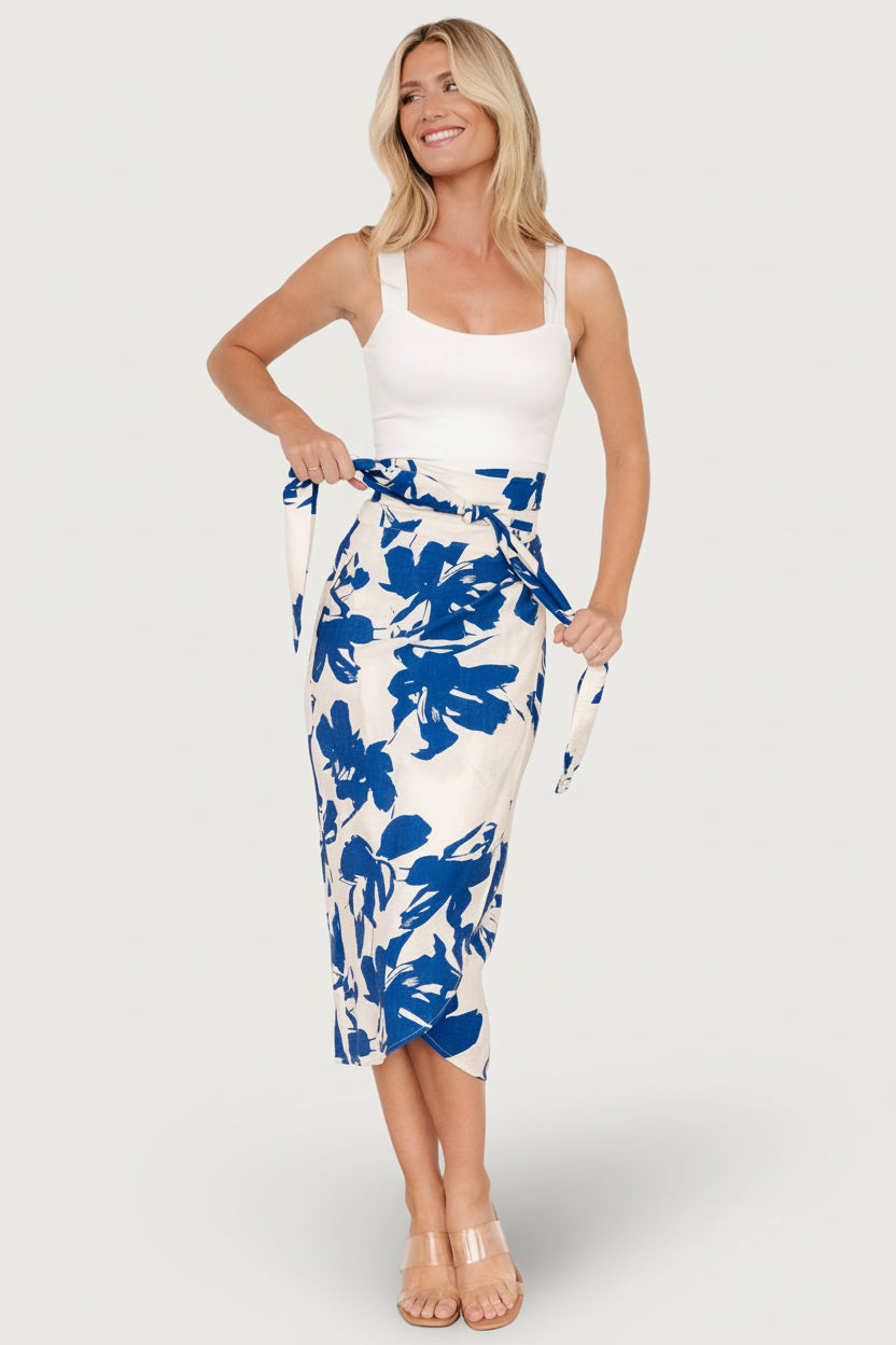 Baltic Born - Vista Wrap Midi Skirt