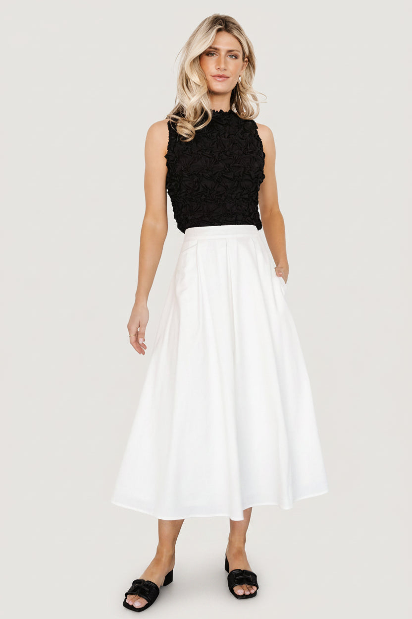 Baltic Born - Katie Pleated Midi Skirt