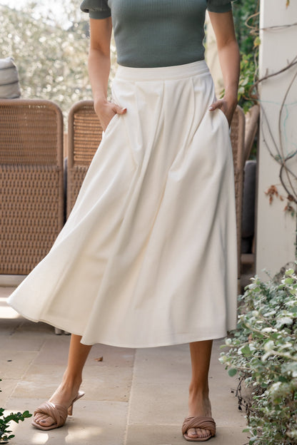 Baltic Born - Katie Pleated Midi Skirt