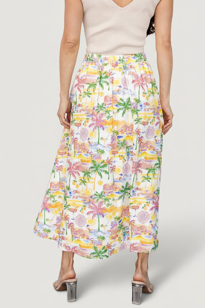 Baltic Born - Gigi Button Midi Skirt