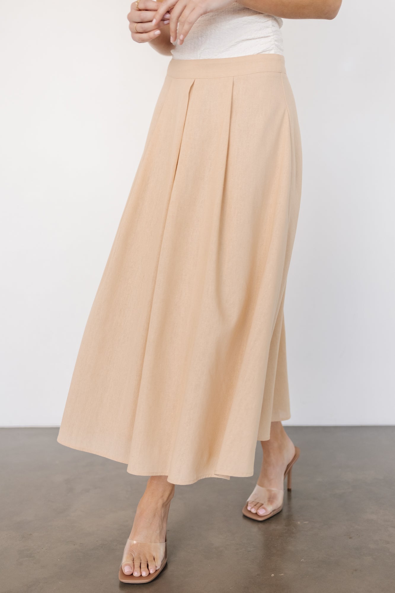 Baltic Born - Katie Pleated Midi Skirt