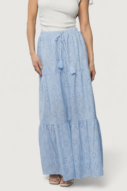Baltic Born - Juana Eyelet Maxi Skirt