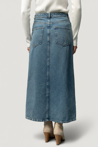 Baltic Born - Aleksa Denim Midi Skirt