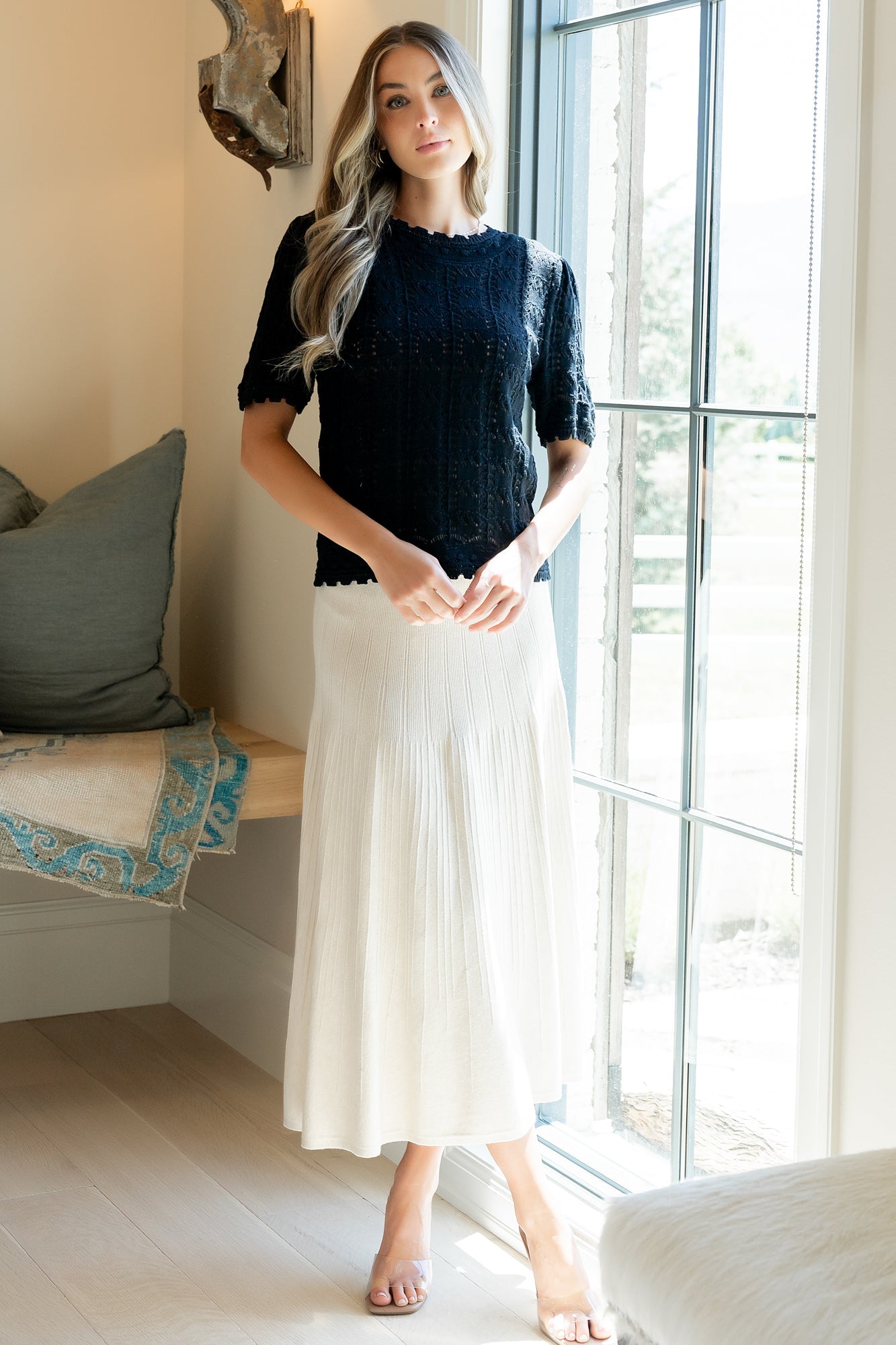 Baltic Born - Carynn Knit Midi Skirt