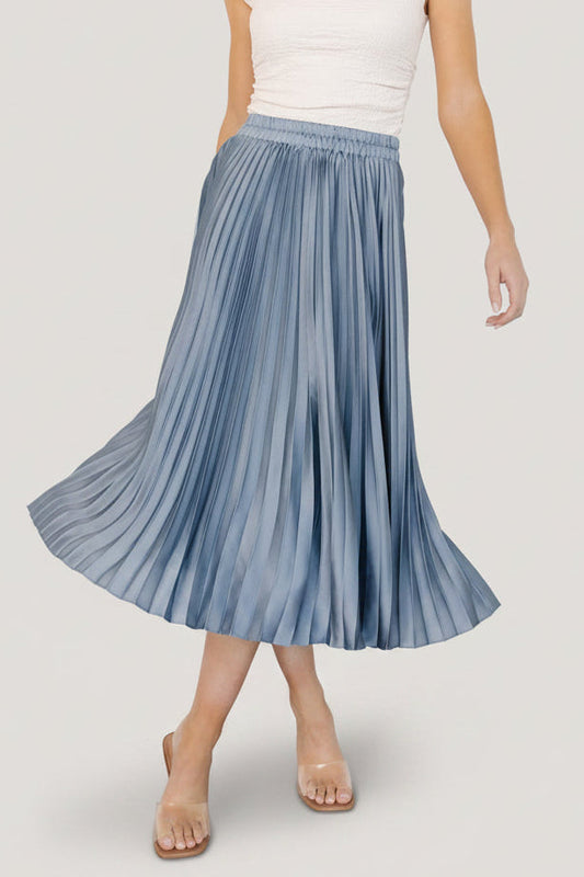Baltic Born - Demetria Pleated Midi Skirt