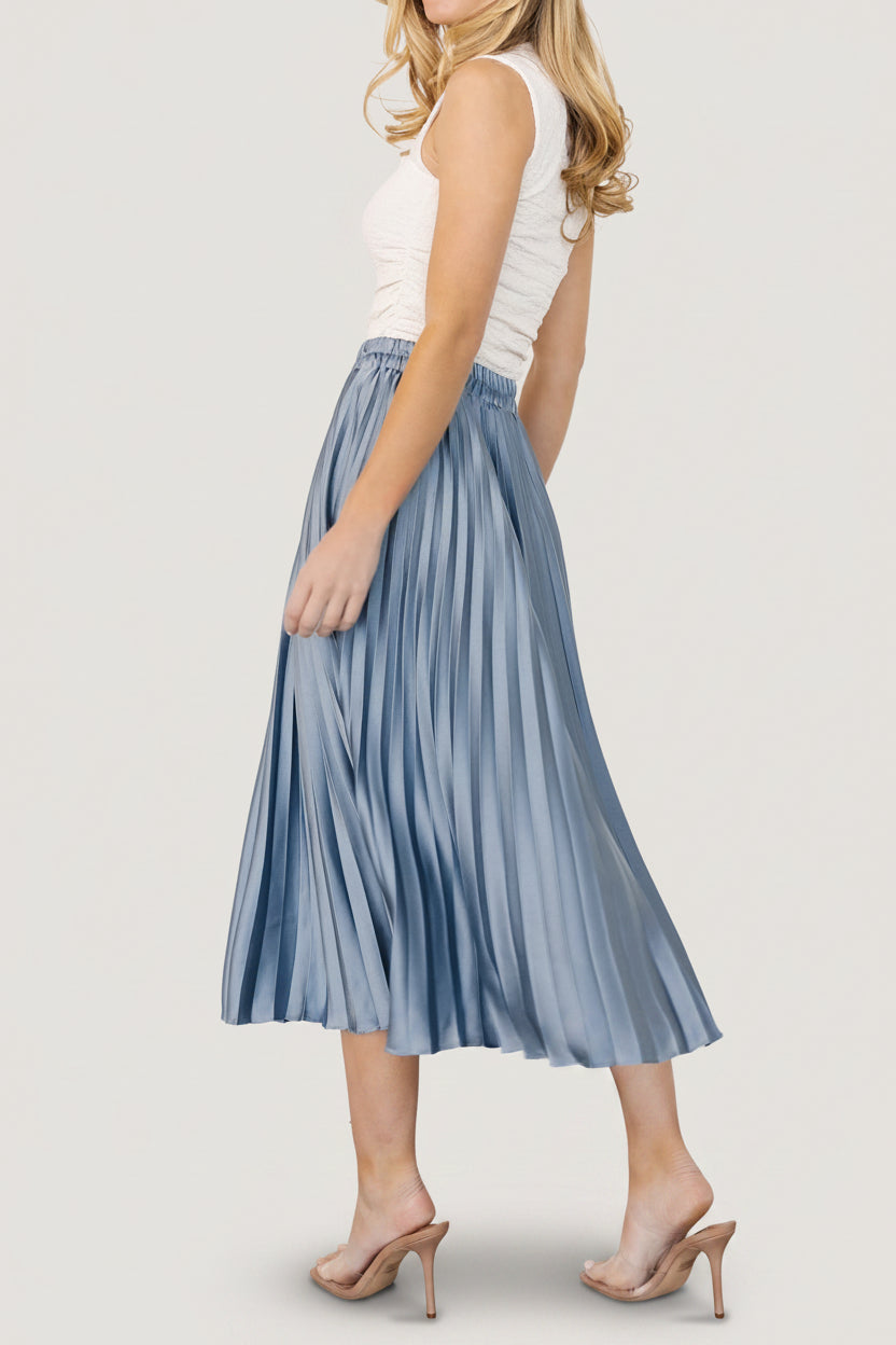 Baltic Born - Demetria Pleated Midi Skirt