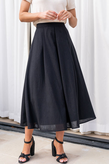Baltic Born - Katie Pleated Midi Skirt