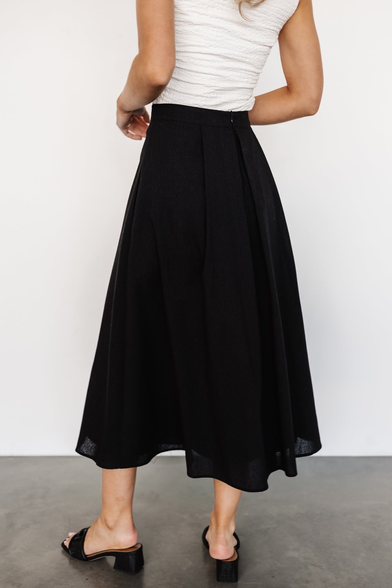 Baltic Born - Katie Pleated Midi Skirt