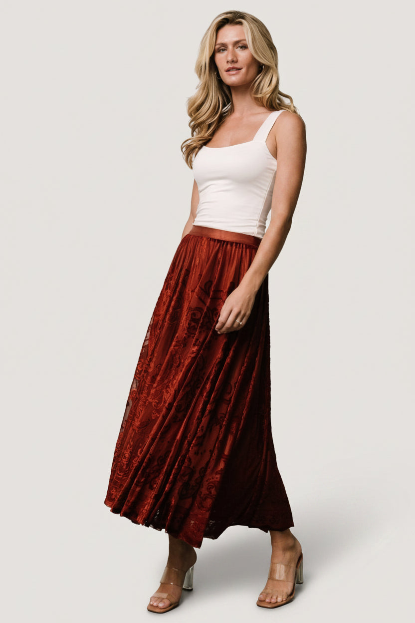 Baltic Born - Palini Velvet Skirt