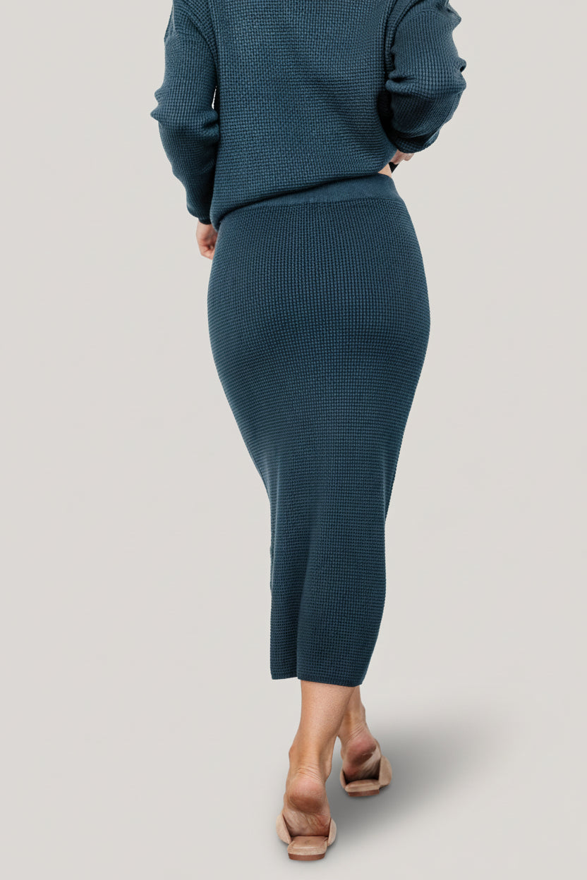 Baltic Born - Carey Waffle Midi Skirt