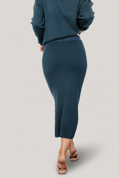 Baltic Born - Carey Waffle Midi Skirt