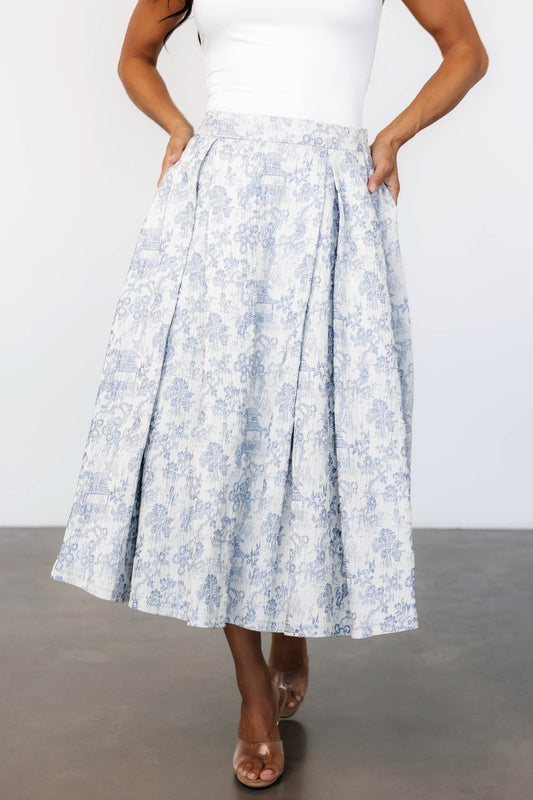 Baltic Born - Jeanne Pleated Midi Skirt