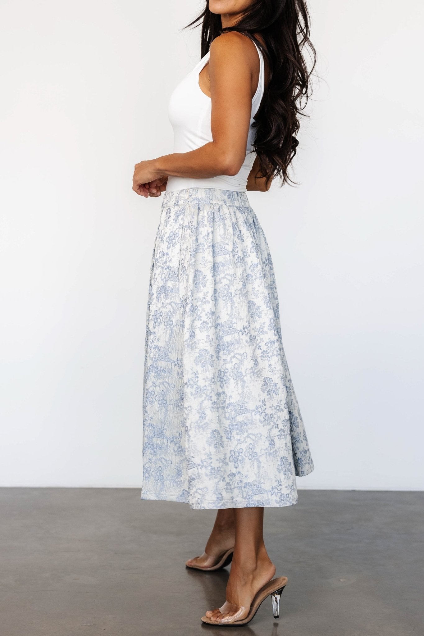 Baltic Born - Jeanne Pleated Midi Skirt