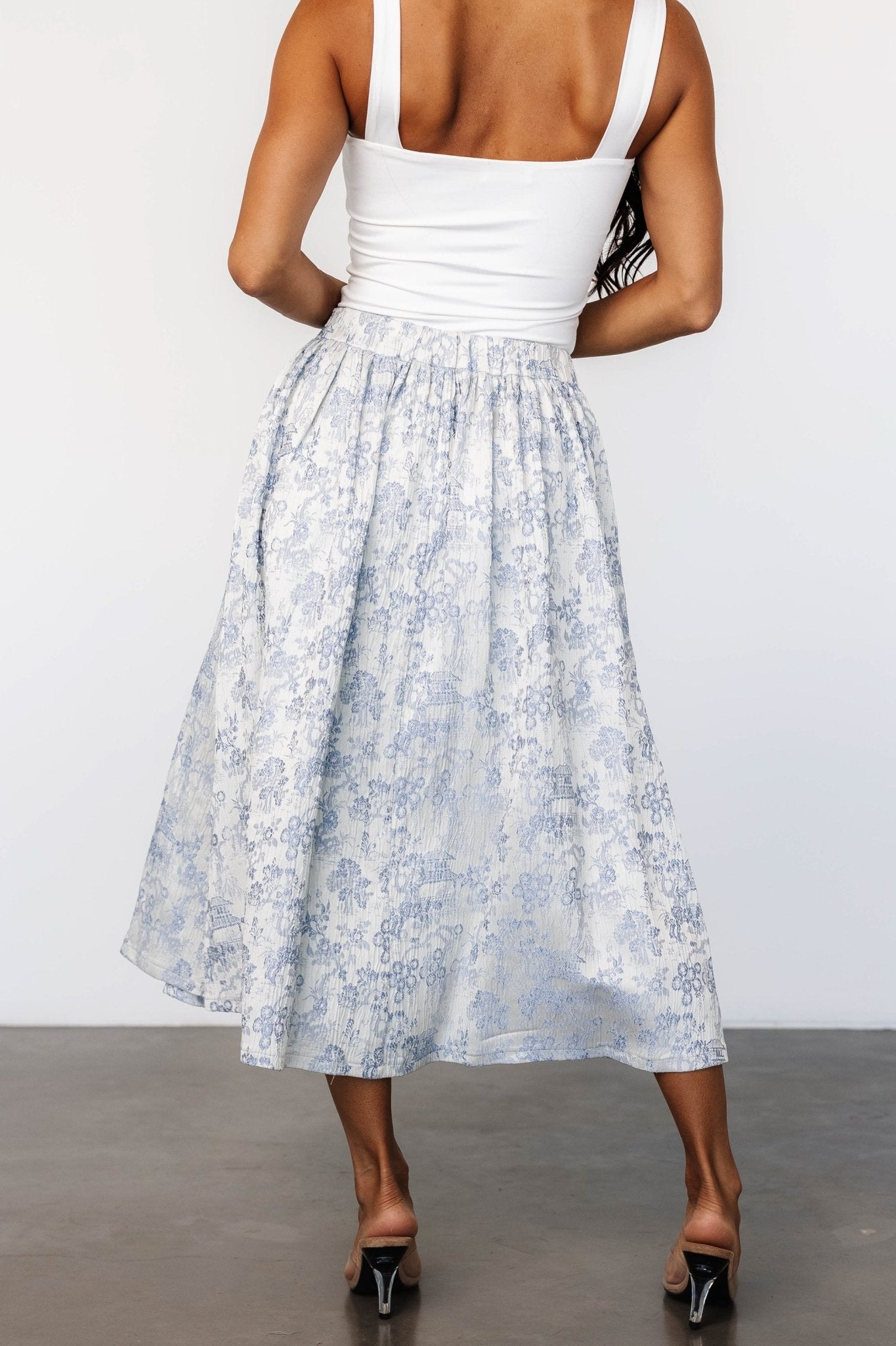 Baltic Born - Jeanne Pleated Midi Skirt
