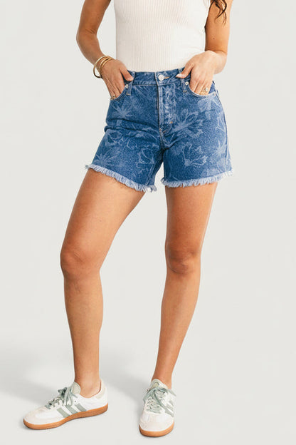 Baltic Born - Vida High Rise Jean Shorts