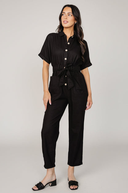 Baltic Born - Dallas Button Up Jumpsuit