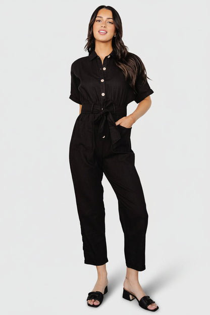 Baltic Born - Dallas Button Up Jumpsuit