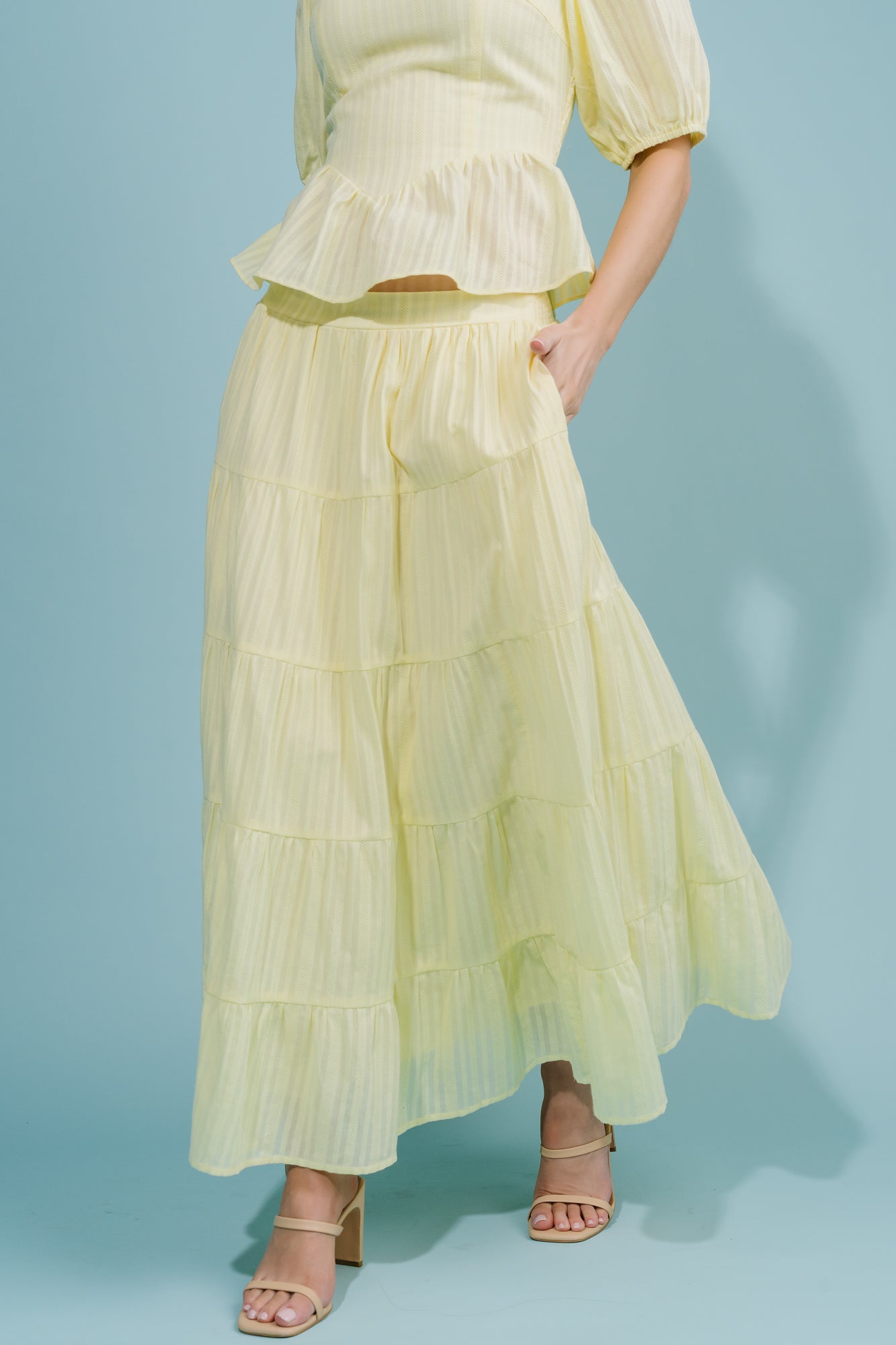 Baltic Born - Candace Top + Skirt Set