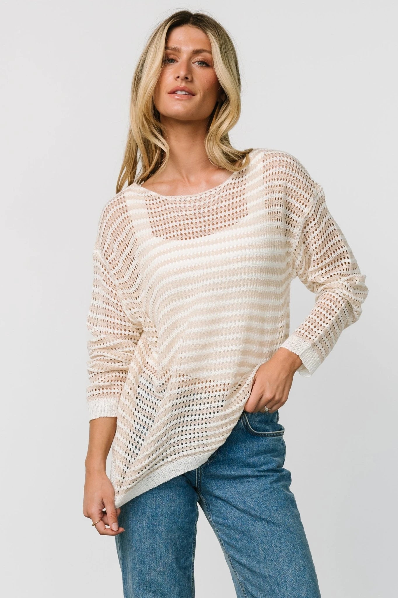 Baltic Born - Valissa Open Knit Top