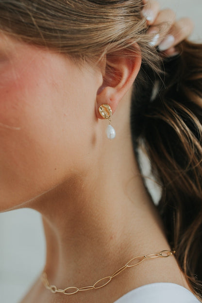Baltic Born - The Ophelia Pearl Studs