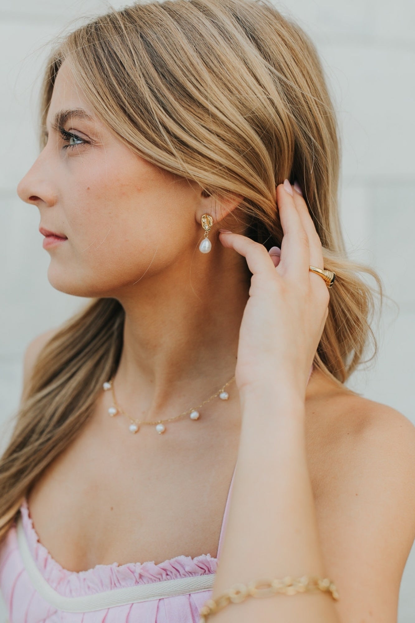 Baltic Born - The Ophelia Pearl Studs