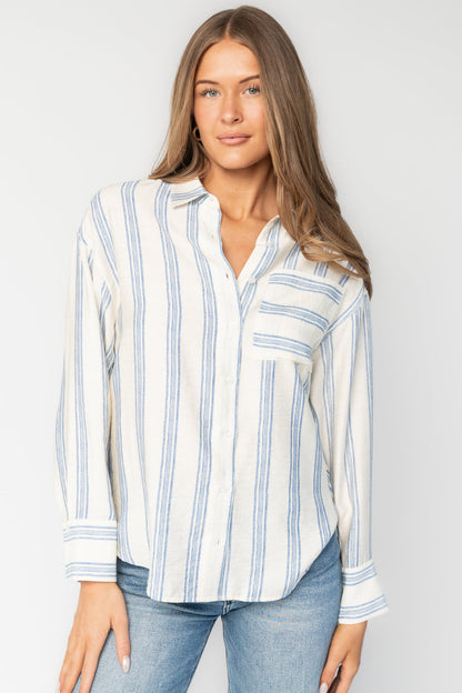 Baltic Born - Kane Button Top