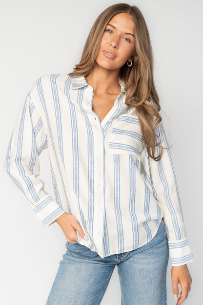 Baltic Born - Kane Button Top