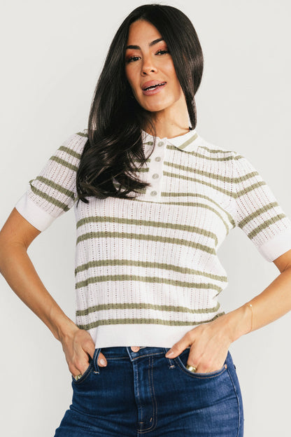 Baltic Born - Bahía Knit Stripe Top