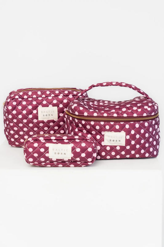 Baltic Born - Kelani Quilted Cosmetic Bag Set